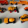 Toy cars diggers, trucks, dumper trucks, cement mixer, road roller and more. Image 3
