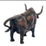 Large Abstract Bull (35cm) - Patinated Bronze Image 7