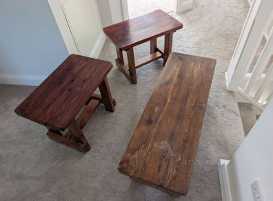 Sitting room table set