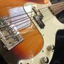 Fender P Bass guitar Partscaster + Case, Free Post Image 8