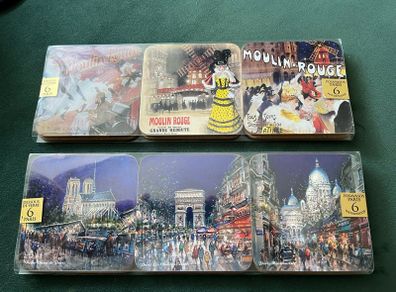 12 Brand New French Coasters