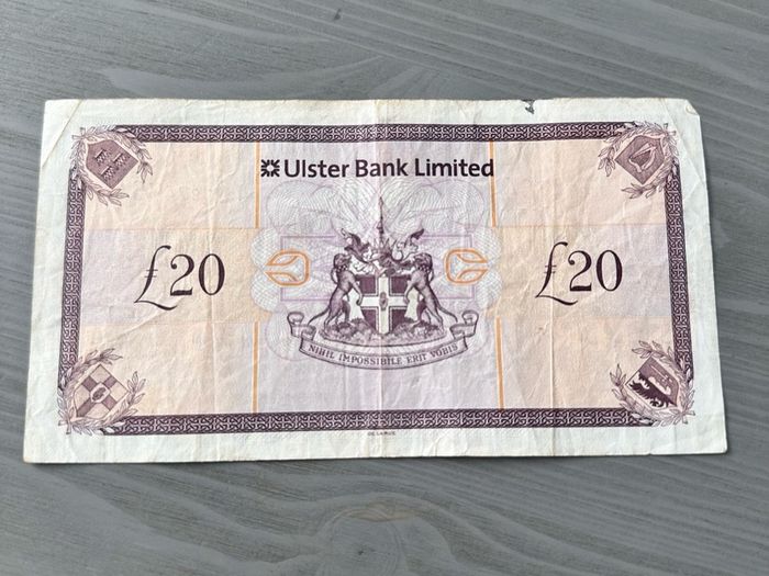 NORTHERN IRELAND 20 Pounds 2007, Ulster Bank Limited