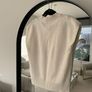 Qed London white knitted vest Image 3