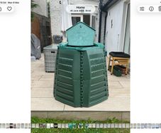 New Garantia 600 L compost bin