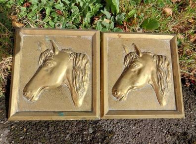 Brass Horses x 2