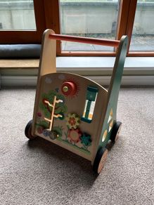 Squirrel Play Wooden Activity Baby Push Walker