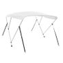 3 Bow Bimini Top White 183x140x137 cm Image 5