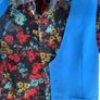 Next 2 piece floral shirt and waistcoat set 3-4 years Image 2