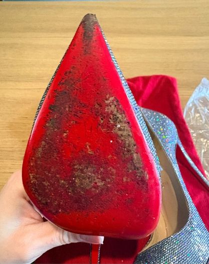 Louboutin So Kate Sparkle 120mm