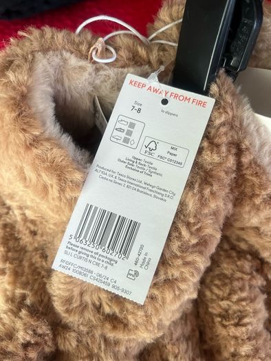 Dog fluffy slippers