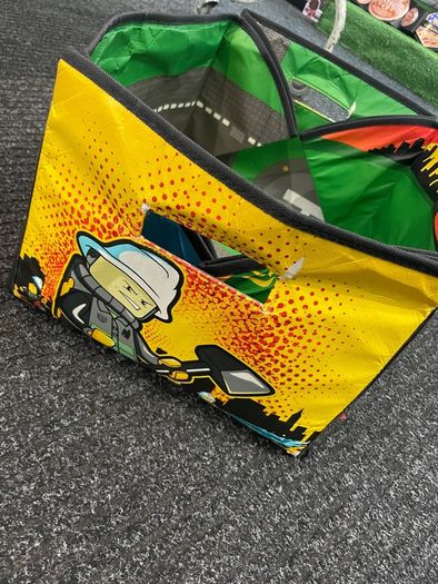 Lego City Fireman Playmat Zipbin Storage 2009