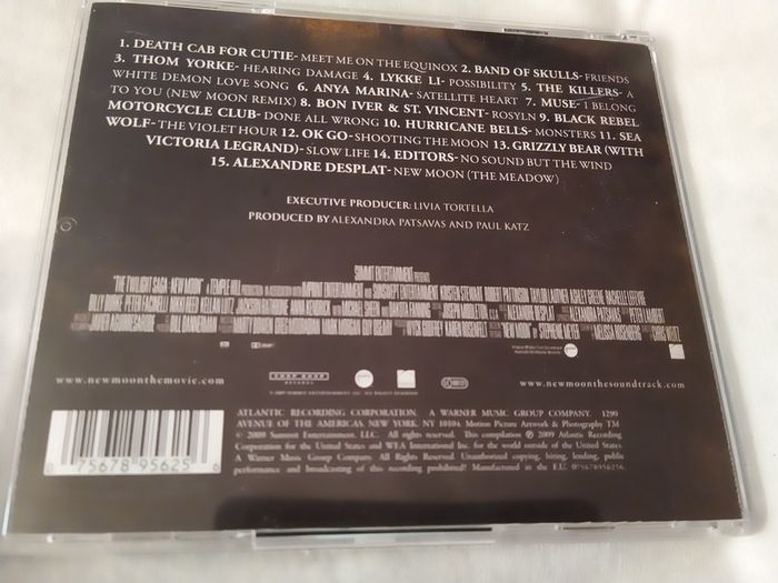 Twilight New Moon Movie Soundtrack Cd