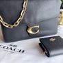 coach  chain tabby 30 in black Image 4