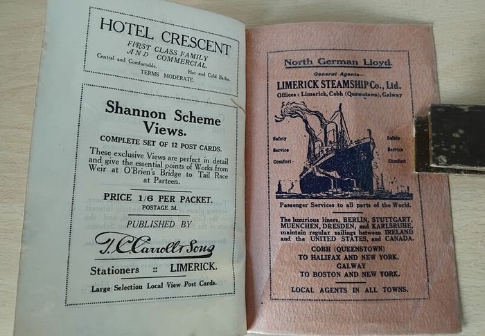 The Shannon Hydro-electric Scheme (Ardnacrusha) by TC Carroll & Sons 1920s Booklet Rare FREEPOST