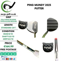 Ping Mundy 2023 Putter / 34''