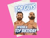 AEW FTR Top Guys Cash Wheeler Dax Harwood Birthday A5 Card, Perfect for gifts, occasions, or funny card for Pro Wrestling Fans