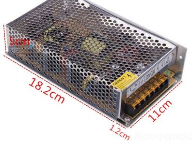 DC12V 25A LED Power Supply Adapter Switching Transformer