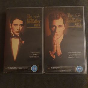 The Godfather/Part 11 (1974) and Part 111 (1981) VHS .. A Chilling Story of the Way Power Corrupts