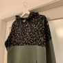 Next Khaki Green & Pink Womens Hoodie Image 4