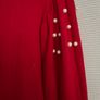 New Red Jumper With Pearls Image 2