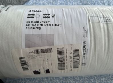 IKEA Afjall foam mattress - 80x200cm - New in packaging