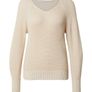 SELECTED FEMME V-Neck Sweater Jumper Emmy XS Natural Beige Image 3