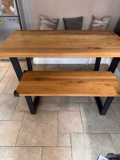 CALIA Oak Small Rectangle Dining Table