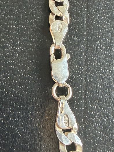 silver necklace