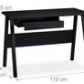 Compact Desk with Keyboard Tray Image 4