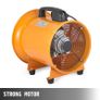 Industrial Axial Ventilator Portable Air Blower Fan 8inch 12inch W/ 10M Duct High Velocity Low Noise for Workshop Factory Image 2