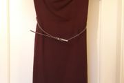 Next Maroon Dress Size 10