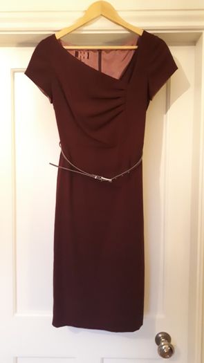 Next Maroon Dress Size 10
