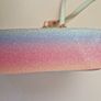 H&M Kids Quilted Rainbow Glitter Shoulder Bag Image 10