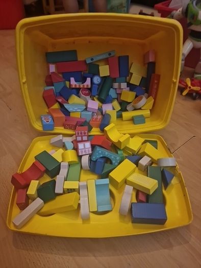 wooden blocks