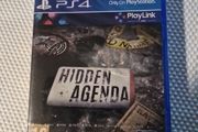 Brand new  Hidden Agenda  PlayStation4 Ps4 Games Original