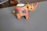 Tealight hippo