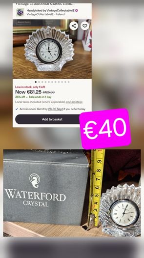 Waterford crystal
