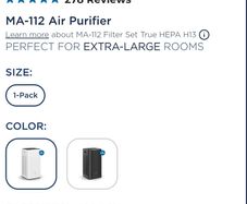 Medify Air Purifier in box