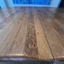 Solid oak Dining table round, extendable Image 7