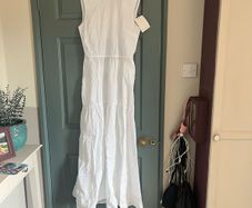 cos white dress