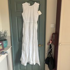 cos white dress