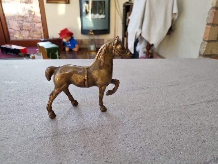 brass horse