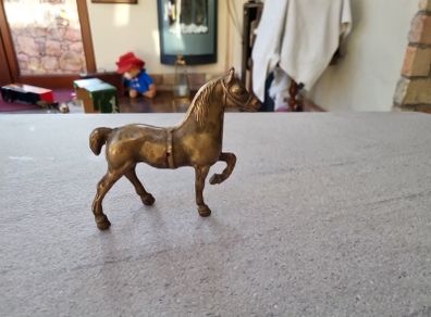 brass horse