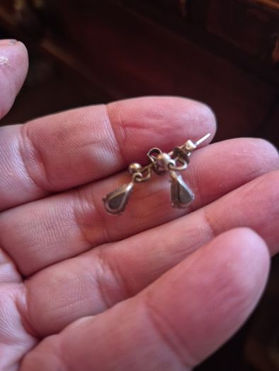 Tiny Vintage Drop Earrings