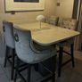 grey high chairs x4 Image 2