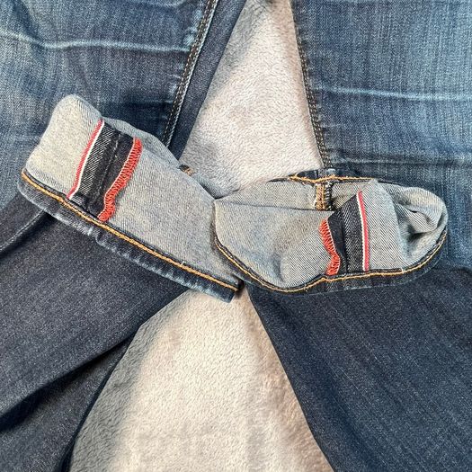Armani JO6 Jeans Mens Selvedge Jeans W33 L32 Indigo Denim Slim