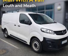 Man with a medium van