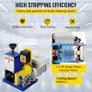 Electric Wire Stripping Machine Portable Wire Stripper Cable Stripper 1.5-25mm 180W 220V for Scrap Copper Recycling Image 4