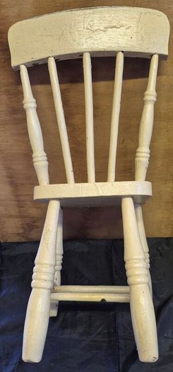 Vintage child's chair