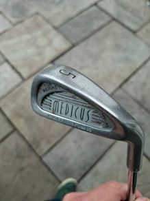 Medicus Dual Hinged 5 Iron Golf Club Training Aid Swing Trainer Steel RH